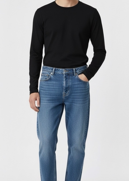 男女皆可穿圓領經典款 內磨毛保暖衣